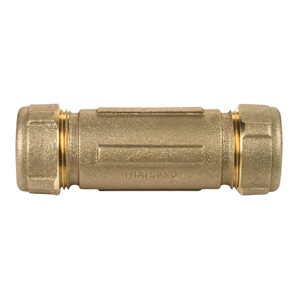 Mueller Industries B&K 3/4 in. IPS Sizes X 1 in. D CTS Brass Coupling 160-305NL - main